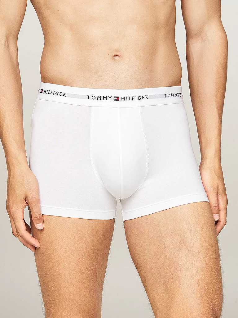 TOMMY HILFIGER Pants 3er Pkg white blanc | S
